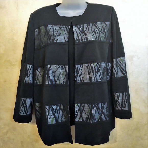 Ming Wang Jackets & Blazers - Ming Wang Cardigan Jacket EUC L/XL